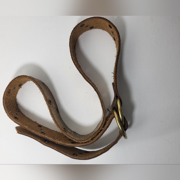 Genuine Leather Bronze Belt - Size Small - Picture 6 of 6